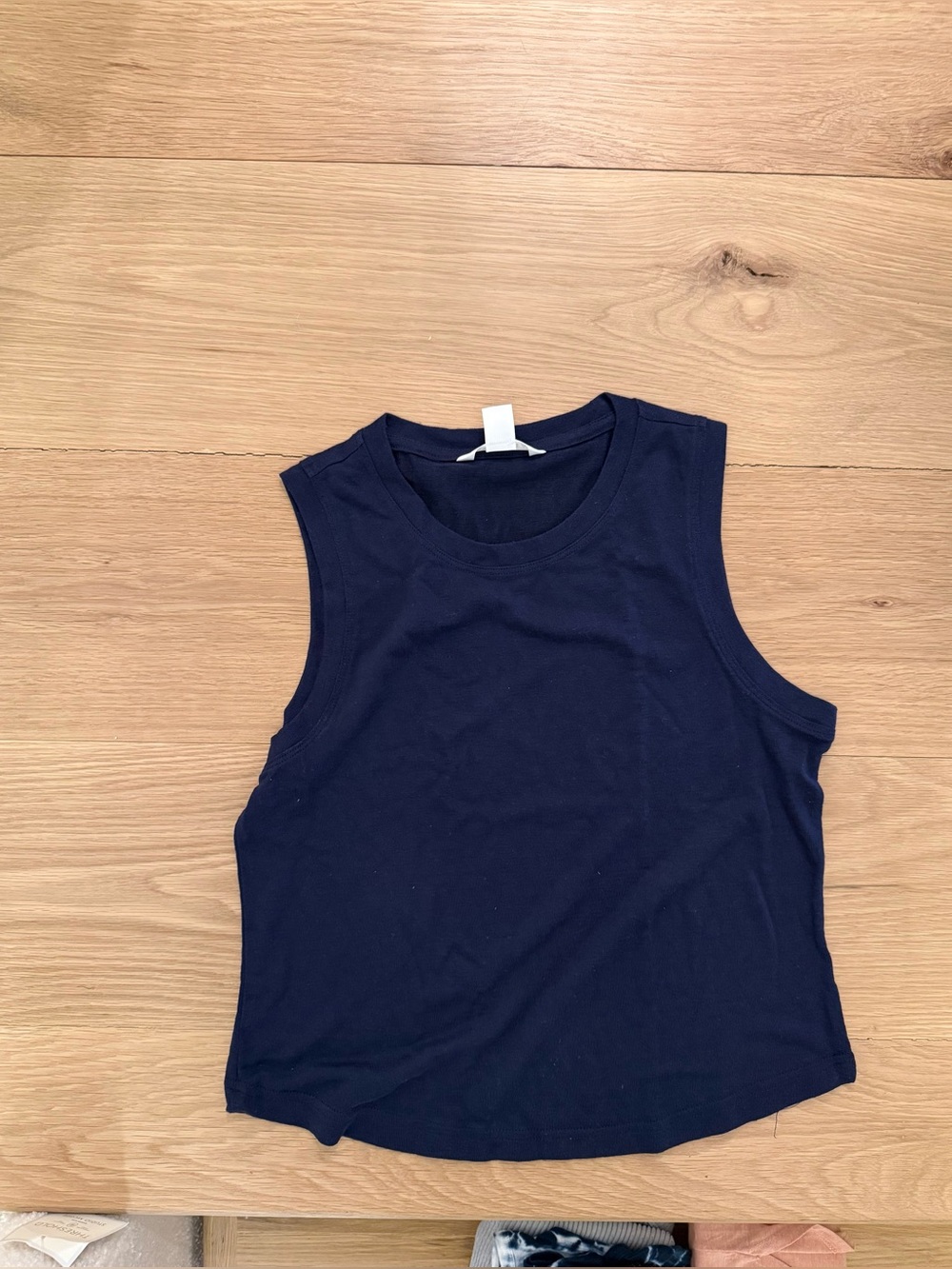 Athleta navy blue sz small tank top